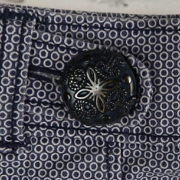 FOSSIL BLUE & WHITE POLKA DOT SKIRT SIZE 8 - Picture 7 of 7